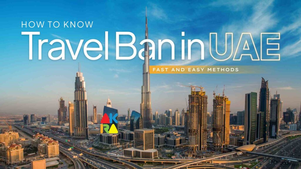 how to know travel ban in uae